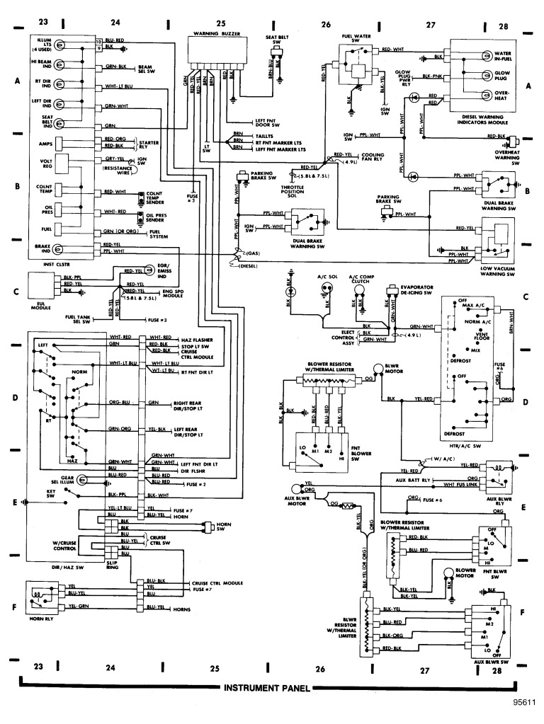 Ford Van Wiring Diagram Complete Wiring Diagram