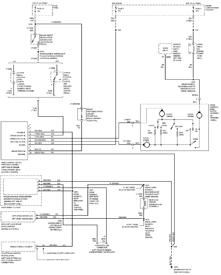 1997 Ford F 350 Tail Light Wiring Diagram - Wiring Diagram