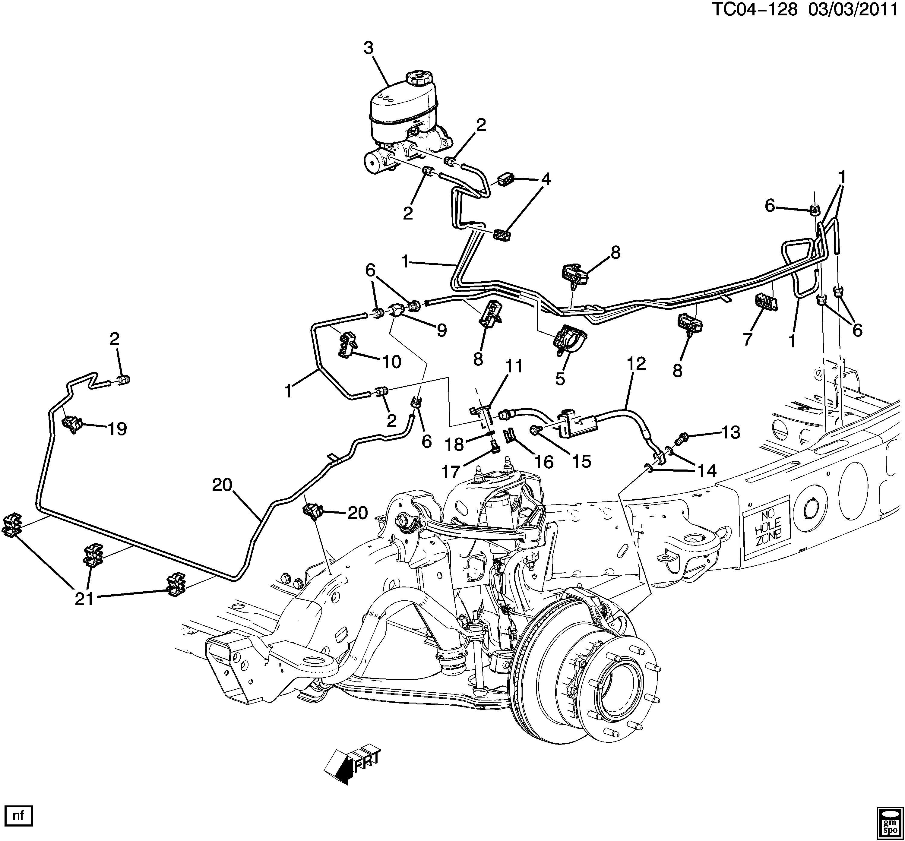 27 2001 Chevy Tahoe Brake Line Diagram - Wire Diagram Source Information