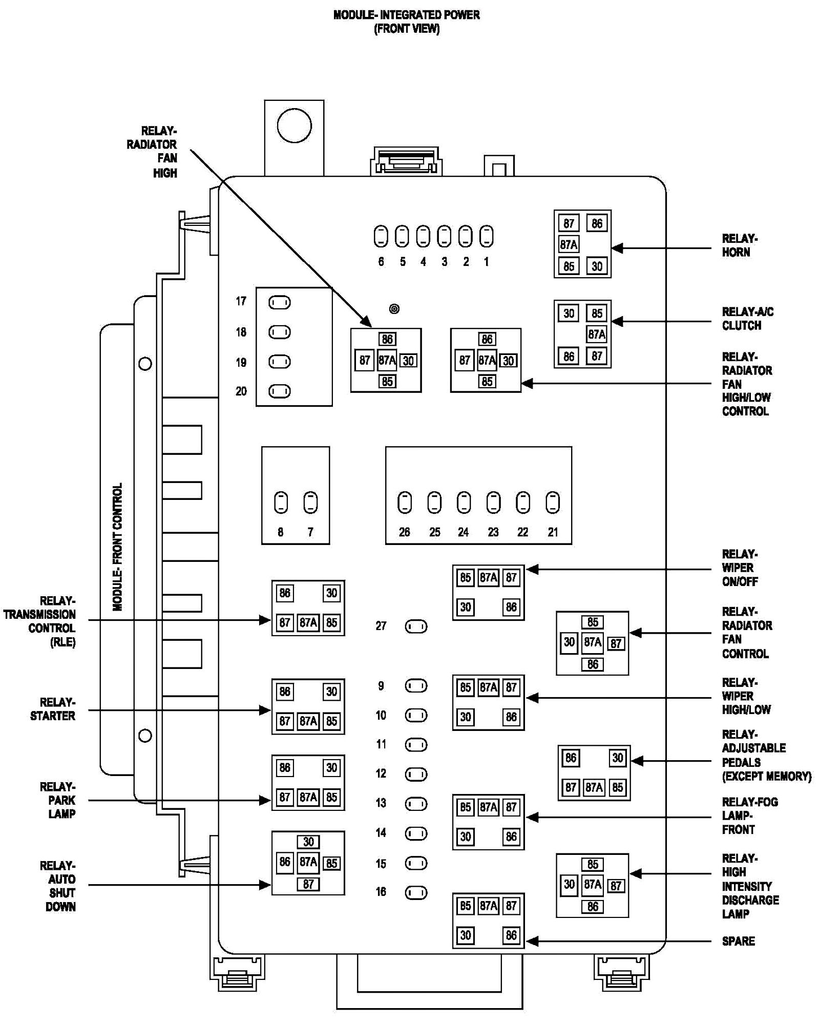 Honda Ridgeline 2007 2008 Fuse Box Diagram Auto Genius