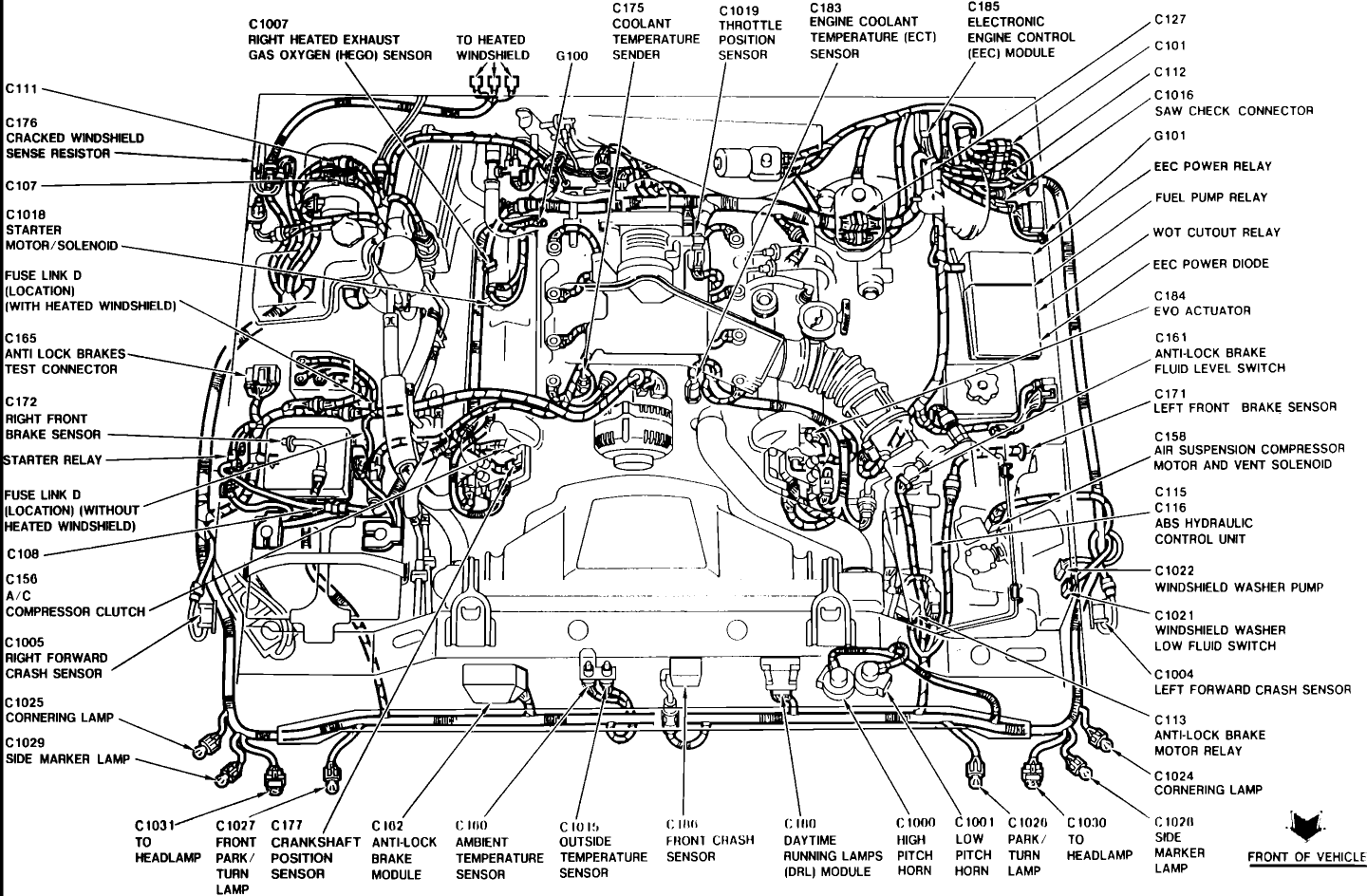 car engine schematics