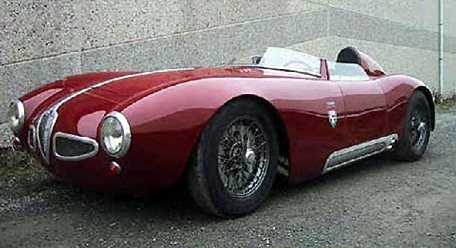1957 #Alfa Romeo 1900 Barchetta Conrero Telaio Tubolare #italiandesign
