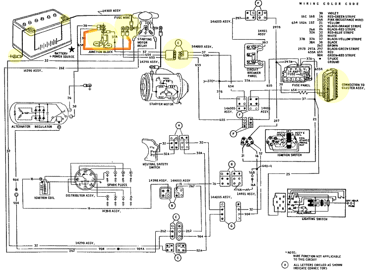 71 Mustang Starter Wiring Diagram - Wiring Diagram Networks