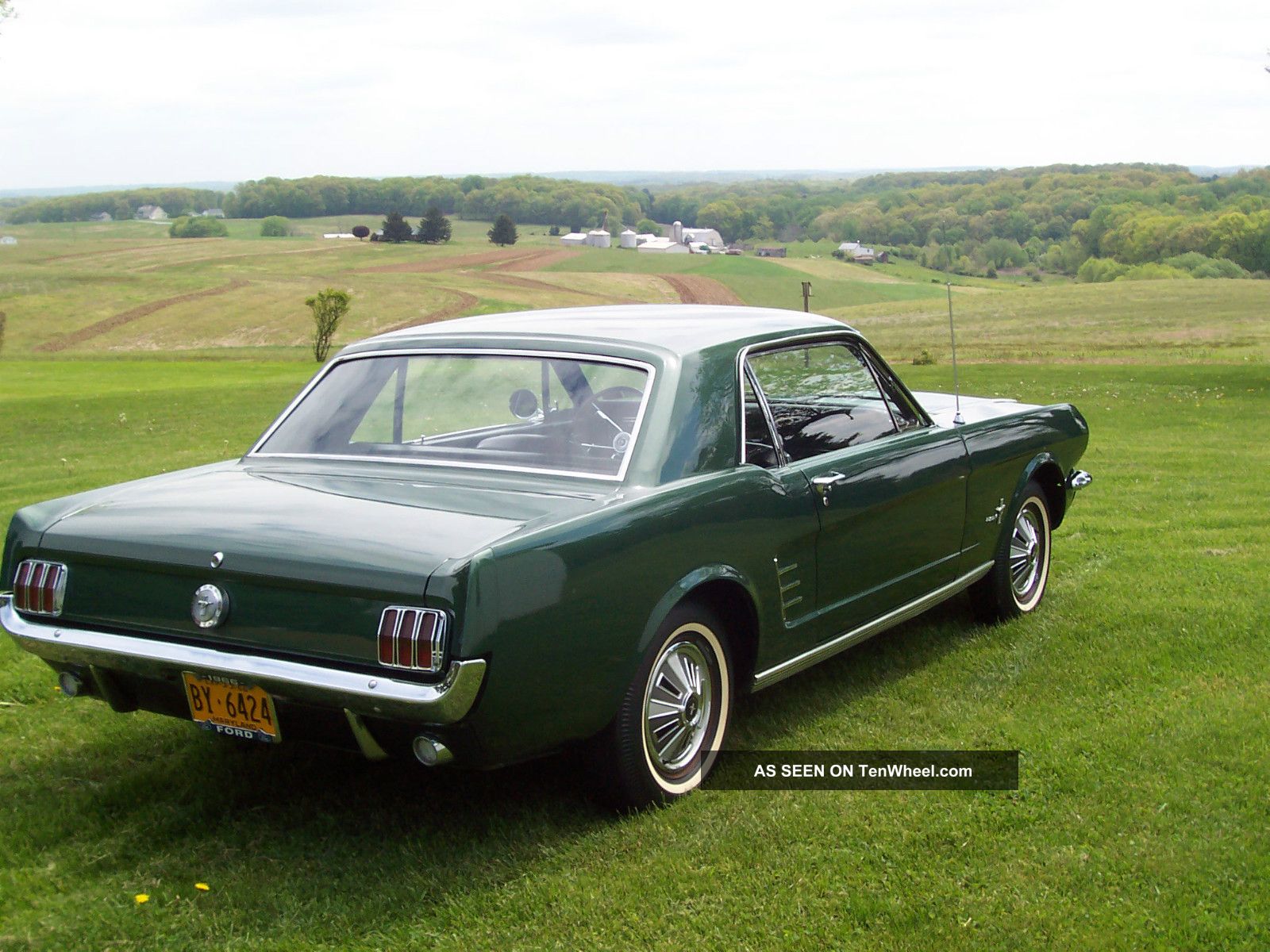 1966 Ford Mustang Coupe with Hood Scoop