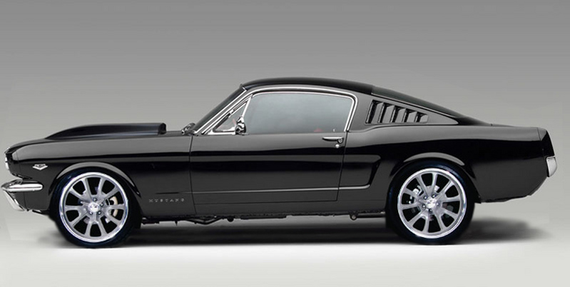 1966 Ford Mustang Fastback Black