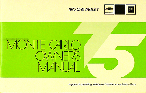 1975 Monte Carlo Wiring Diagram