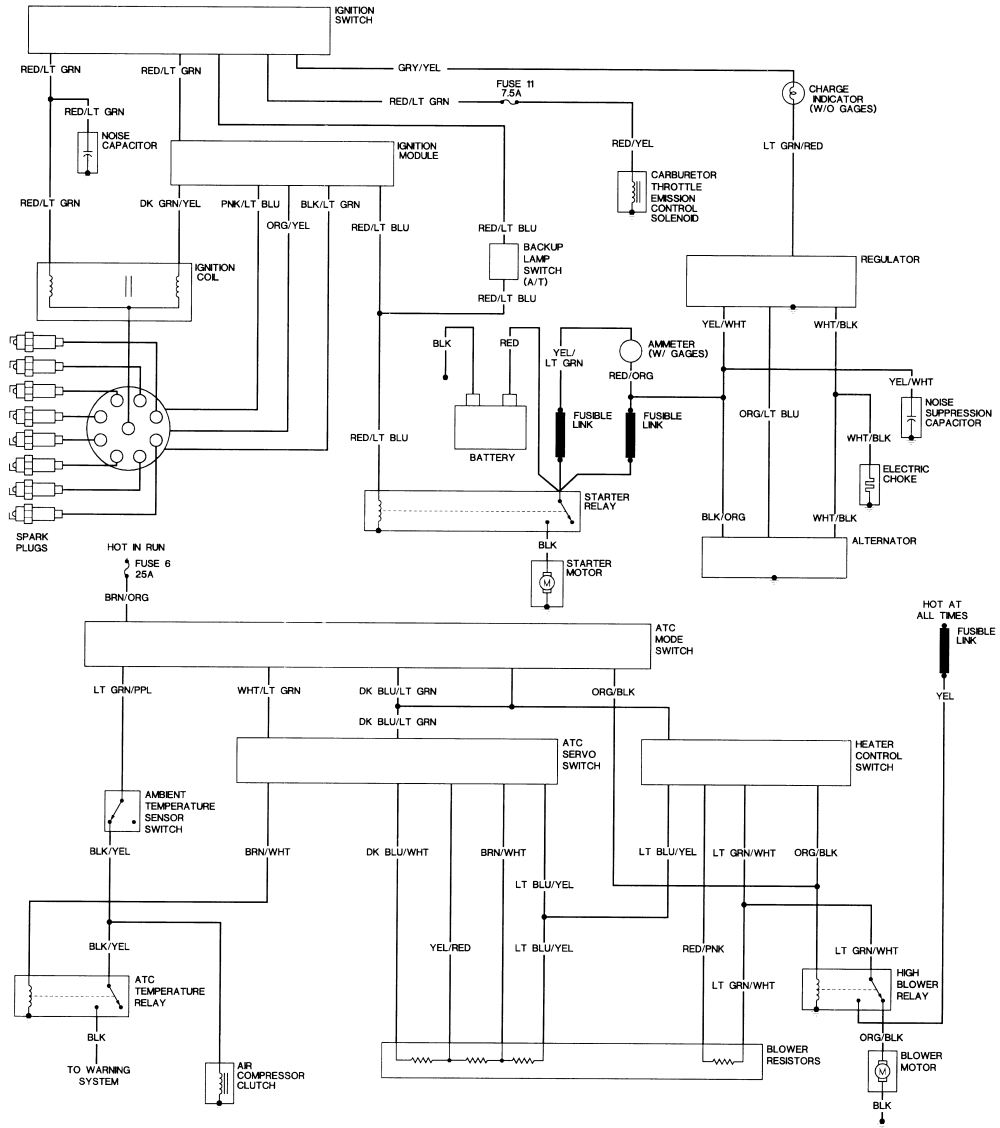 1977 Ford Thunderbird Ignition Wiring Diagram