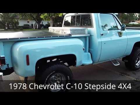 1978 Chevy Stepside 4x4 Trucks
