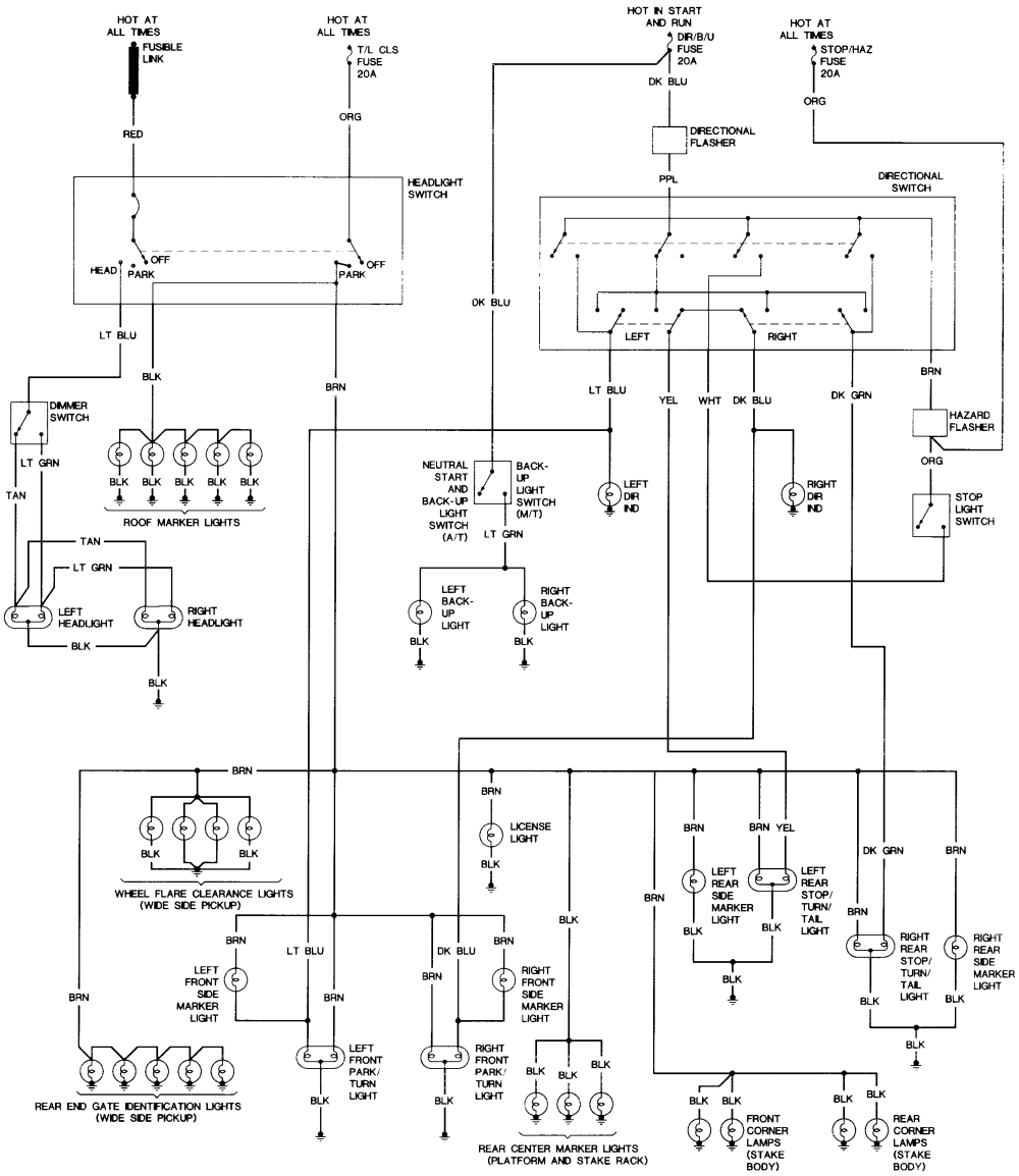 1978 Chevy Truck Wiring Diagram