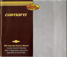1979 79 Camaro Factory Owners Manual with Storage Bag
