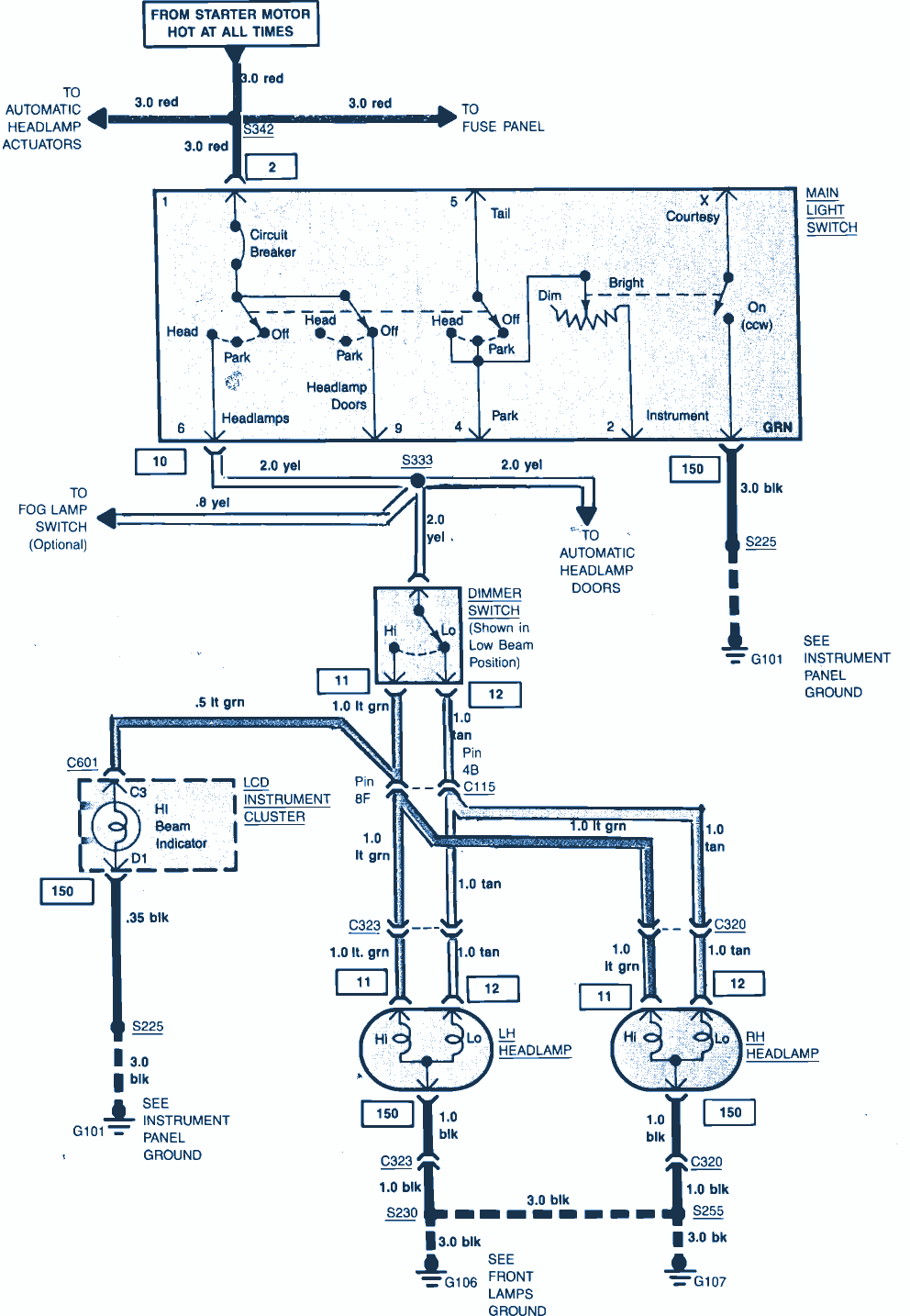 1984 Chevy Corvette Wiring Diagram