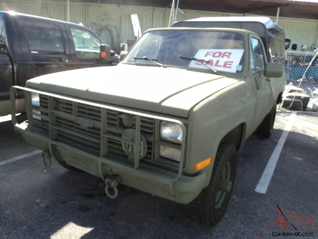 1984 Military Chevy Diesel Truck