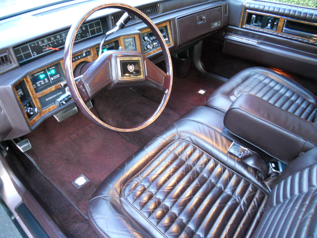 1985 Cadillac Sedan Deville Interior
