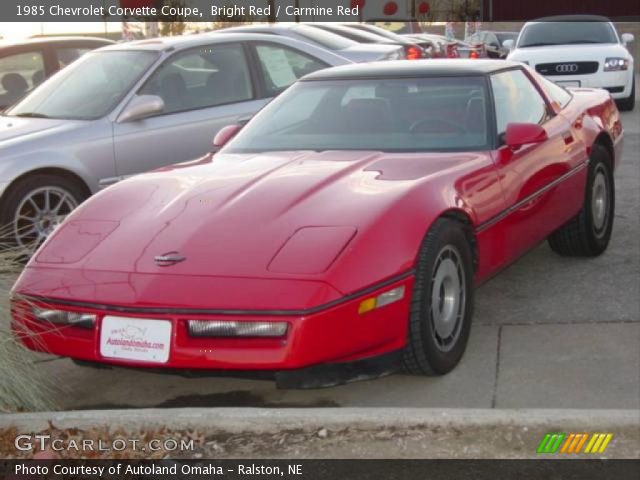 1985 Chevrolet Corvette Red