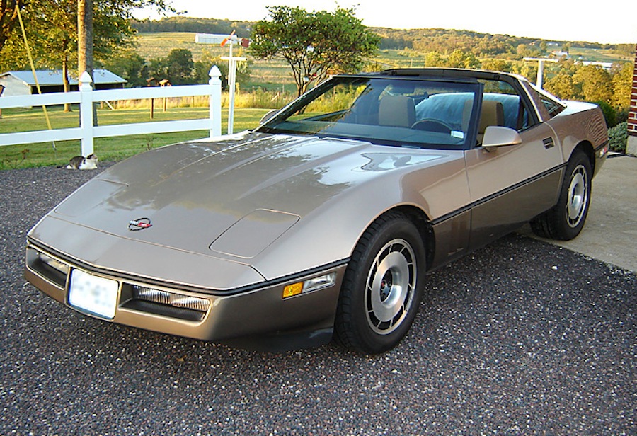 1985 Corvette Bronze Light