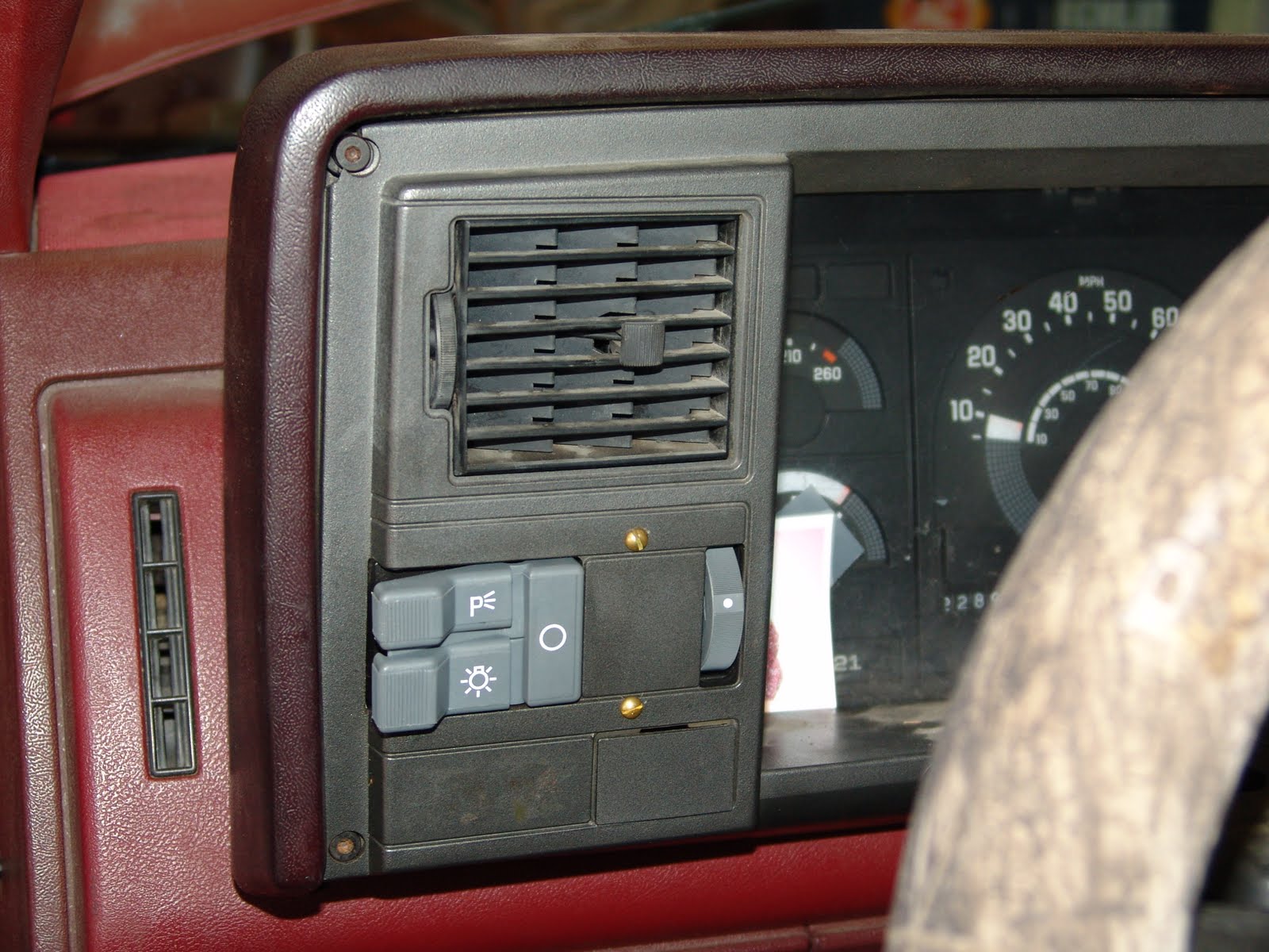 1990 Chevy 1500 Dash Lights