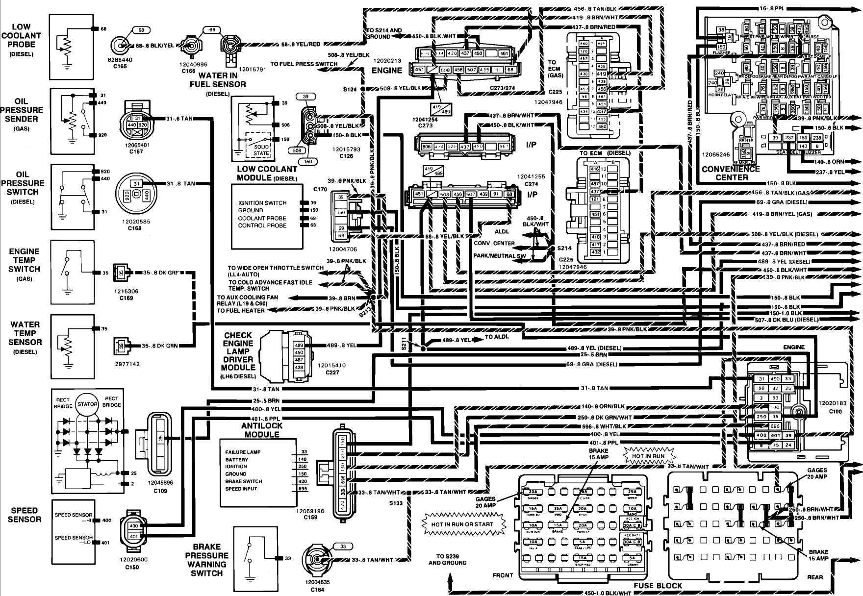 1990 Chevy Silverado Wiring Diagram
