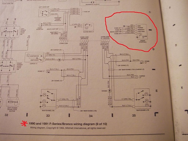 1991 Ford F150 Wiring Diagram