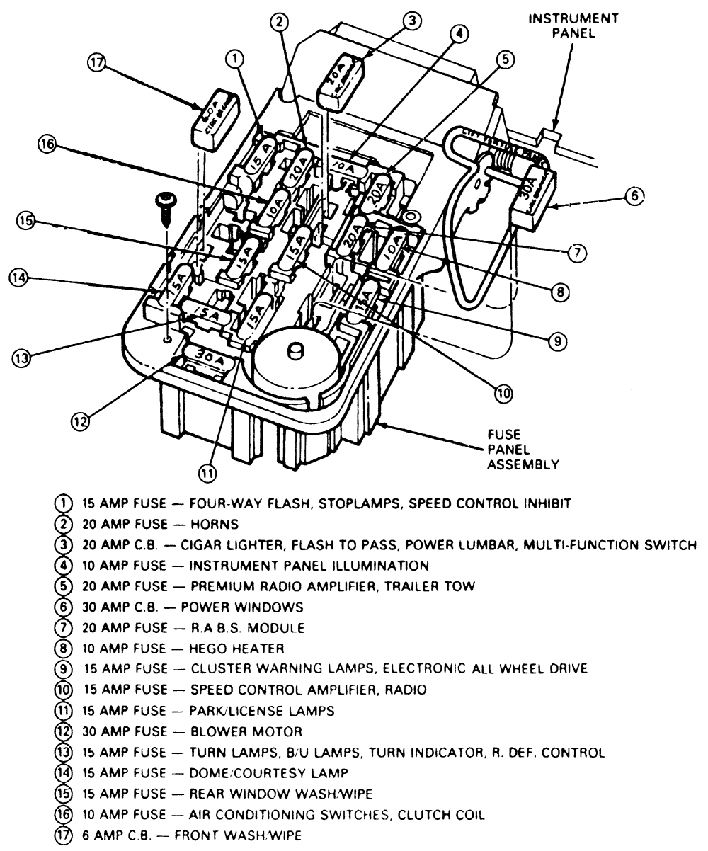 94 Aerostar Wiring Diagram - Wiring Diagram Networks