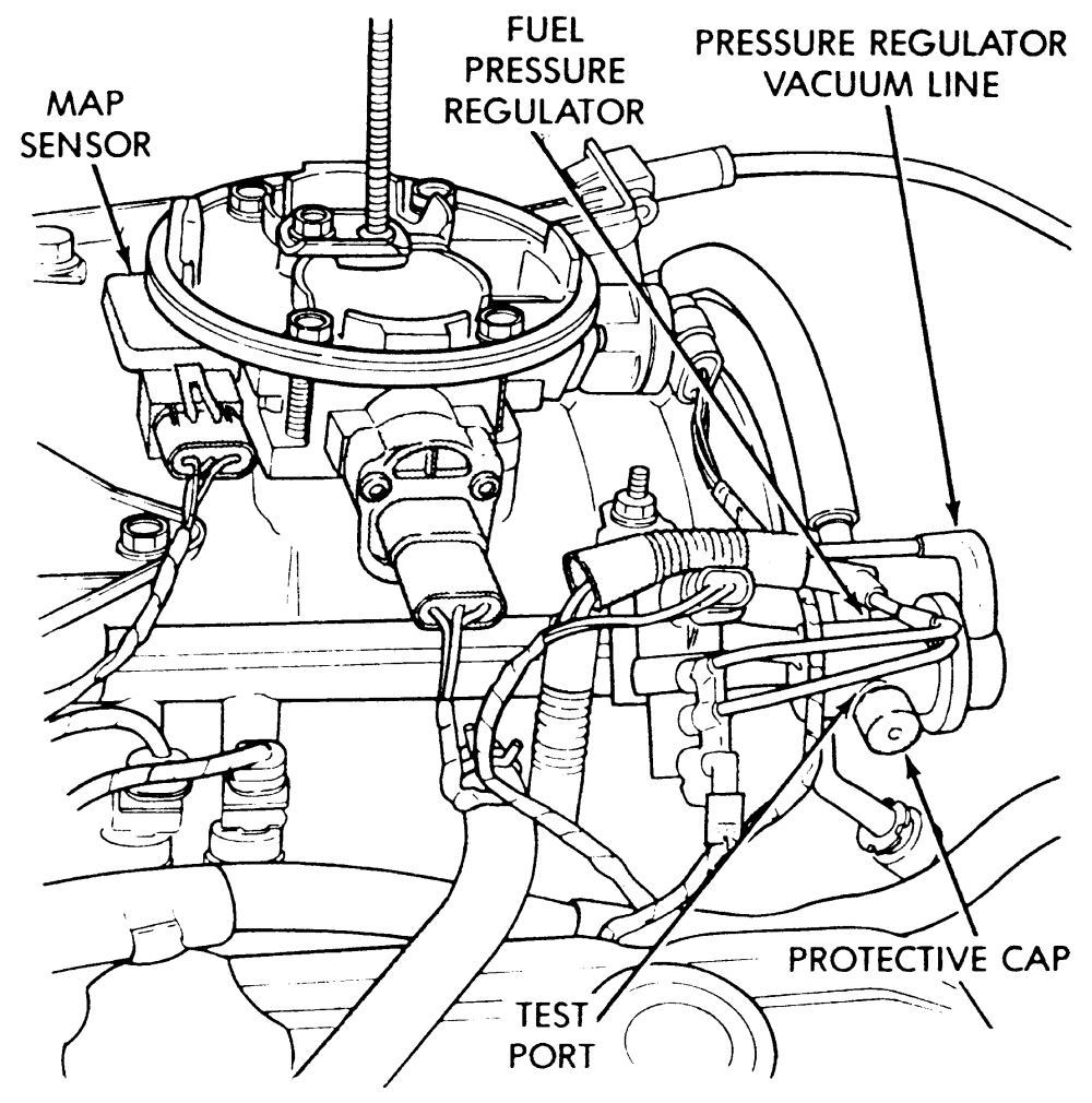 1995 Dodge Dakota Fuel Pump Location