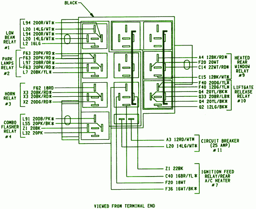 1999 Plymouth Van Radio Wiring Diagram - espressorose