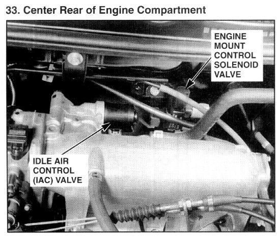 1996 Honda Accord Idle Air Control Valve