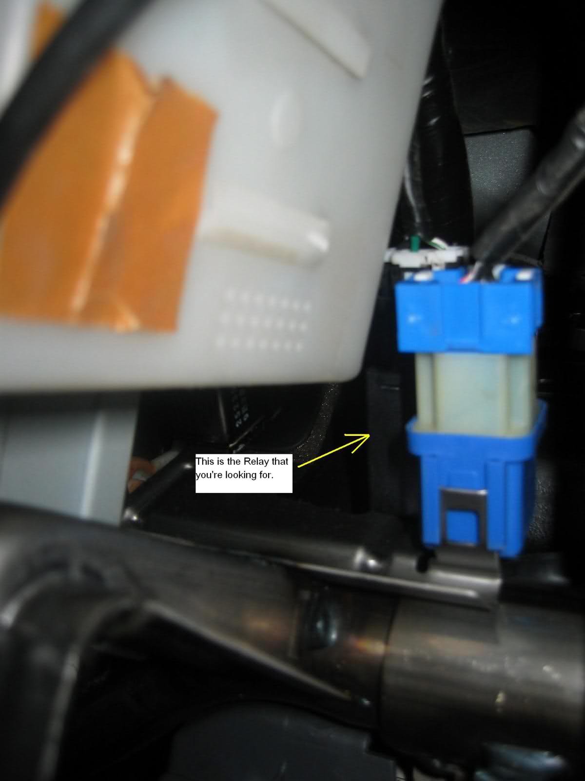 1998 Nissan Frontier Flasher Relay Location