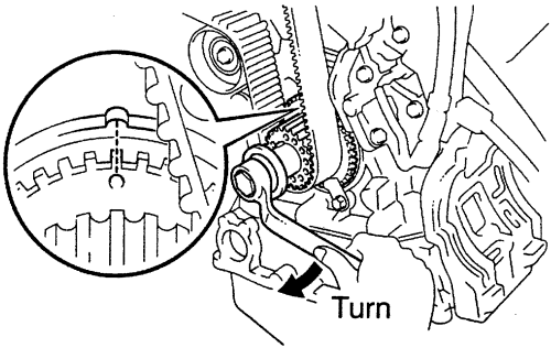 1998 Toyota Sienna Timing Belt Diagram
