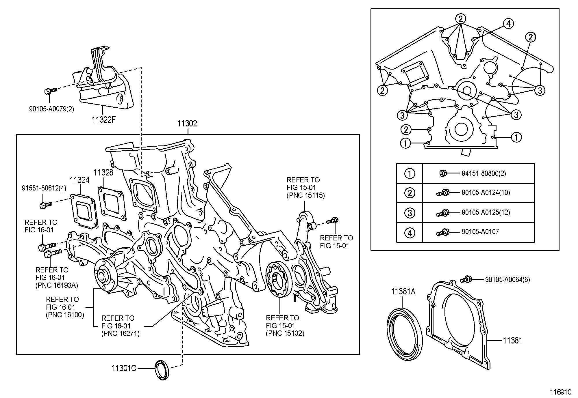 1998 Toyota Sienna Timing Belt Diagram