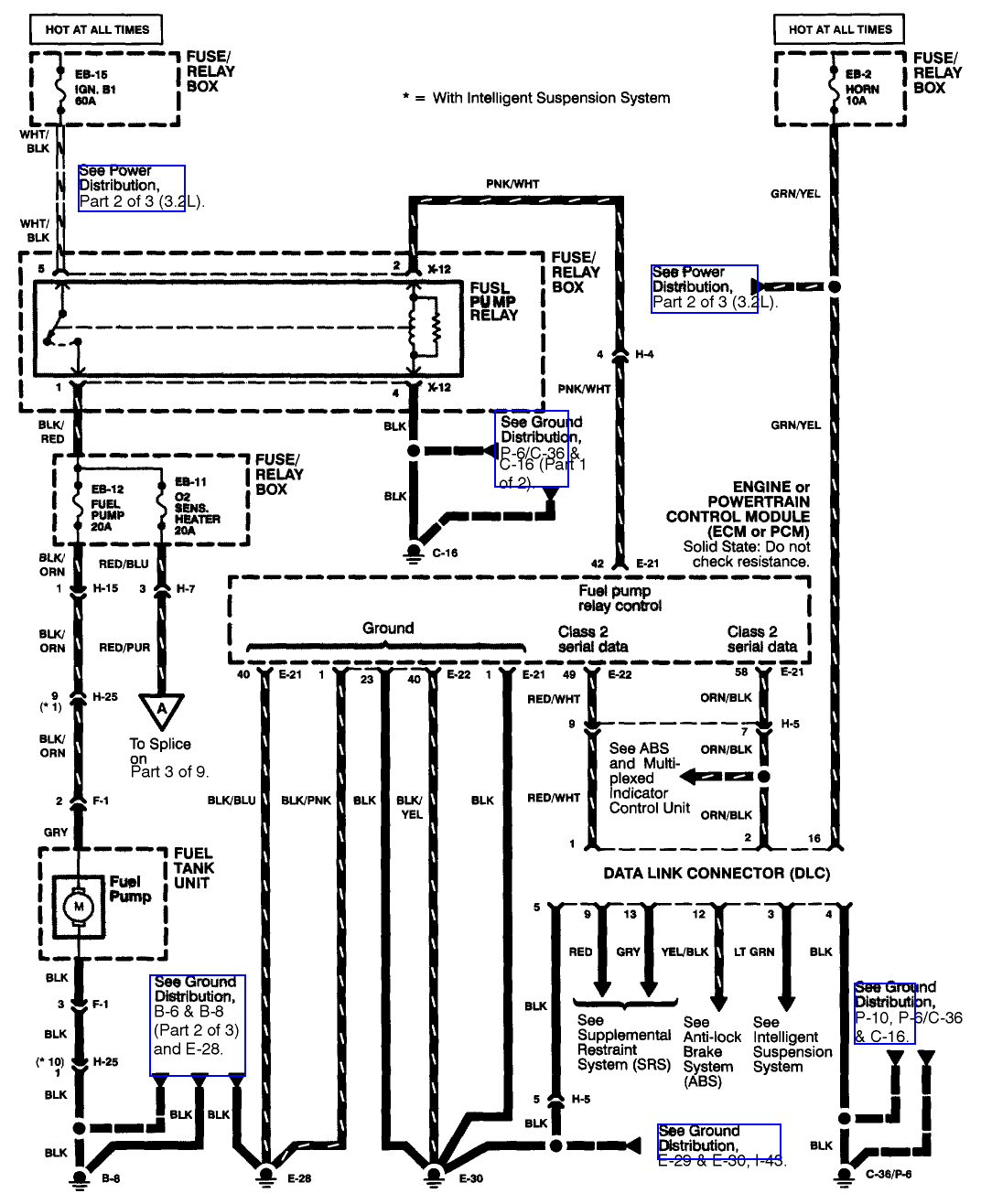 2000 Isuzu Rodeo Fuel Pump Wiring Diagram