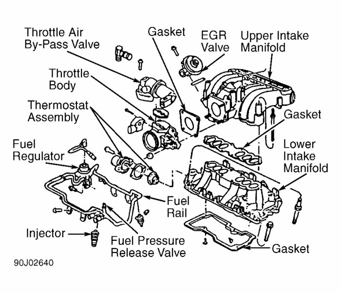 2001 Ford Windstar Intake Manifold Diagram