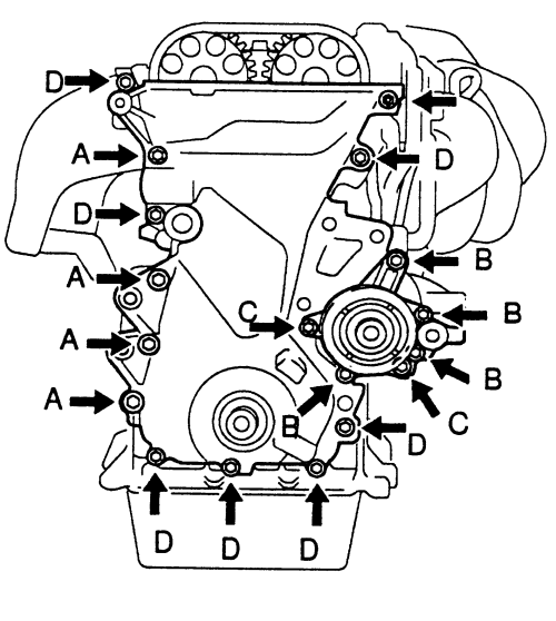 2001 Toyota Echo Timing Chain Diagram
