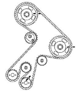2002 Toyota Camry Timing Chain Diagram