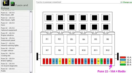 2002 VW Cabrio Fuse Panel Diagram MotoGuruMag