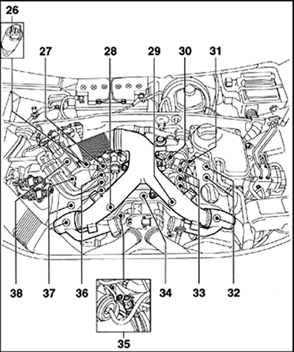 2003 Audi A6 3.0 Temperature Sensor Location