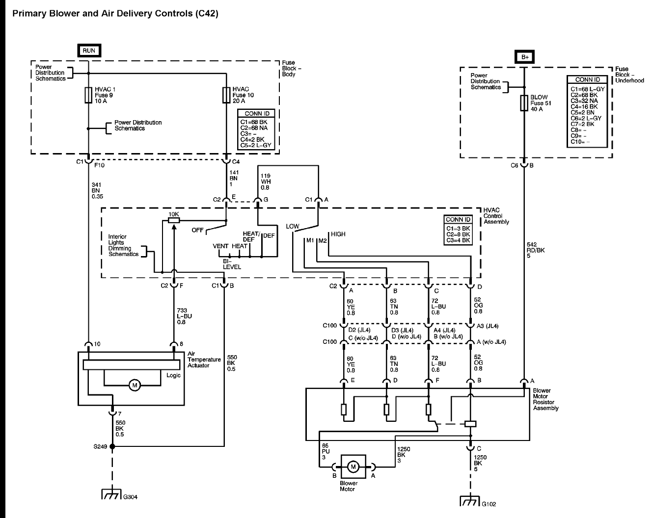 2004 Chevy Silverado Blower Motor Resistor Wiring Diagram Ahmads030