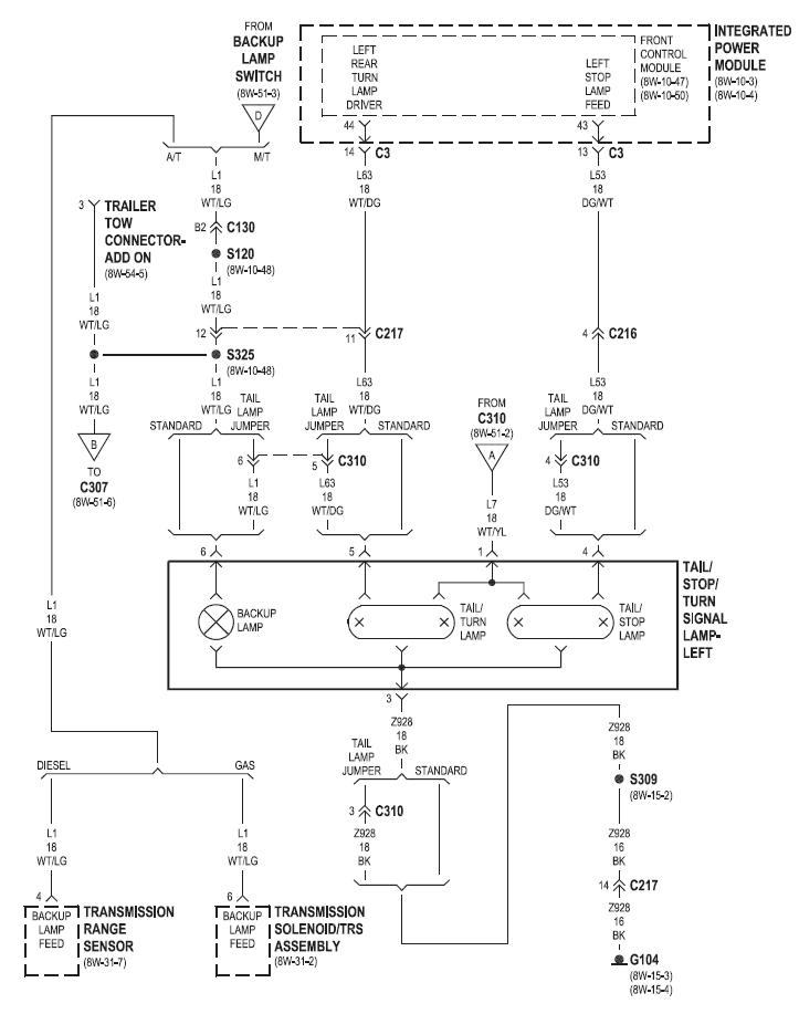 2003 Ford F350 Tail Light Wiring Diagram