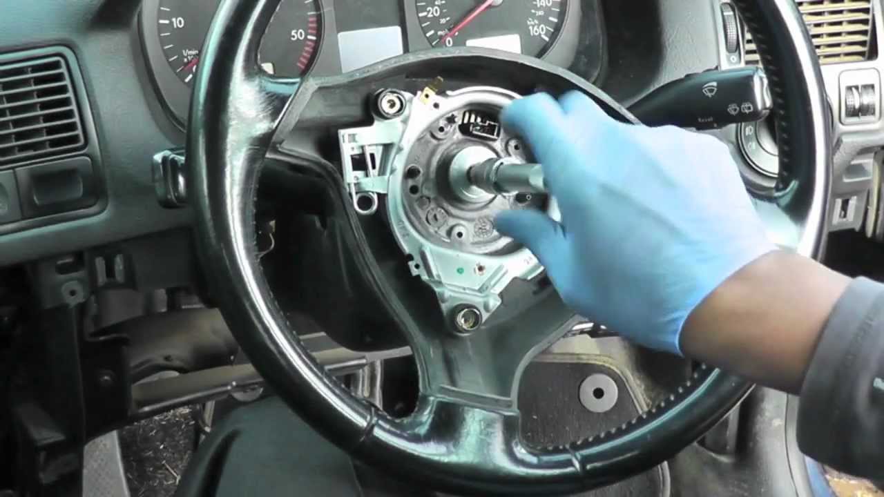 2003 VW Jetta Steering Wheel Removal