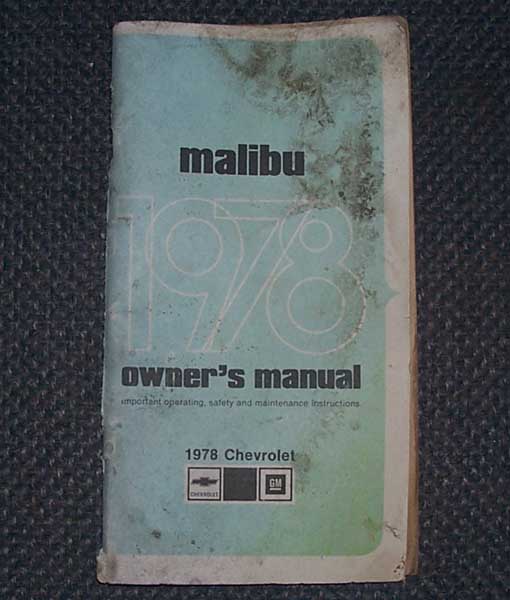 2004 Chevy Malibu Owner's Manual