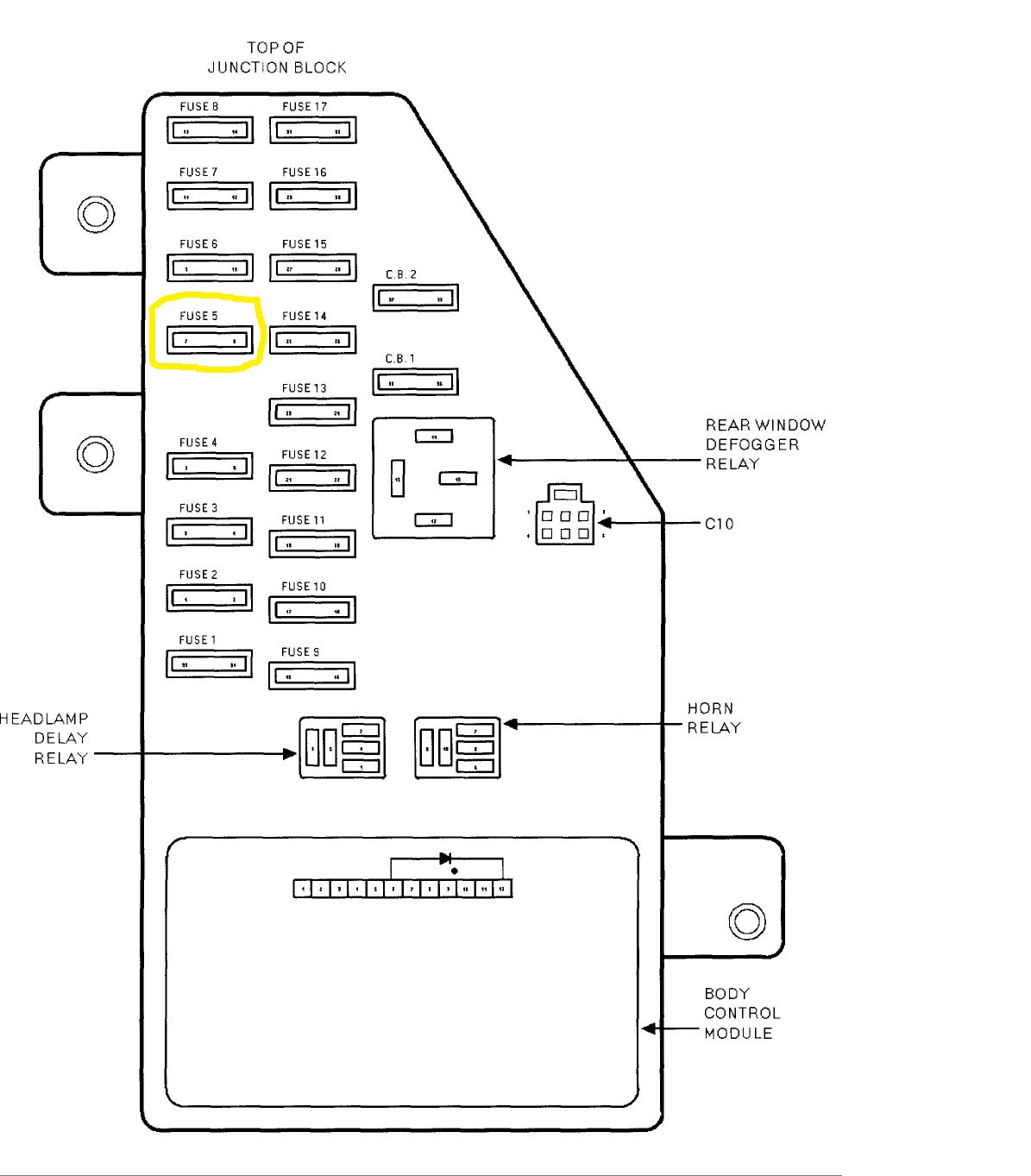 Fuse Box Diagram For A 2004 Dodge 1500 Machine Learning