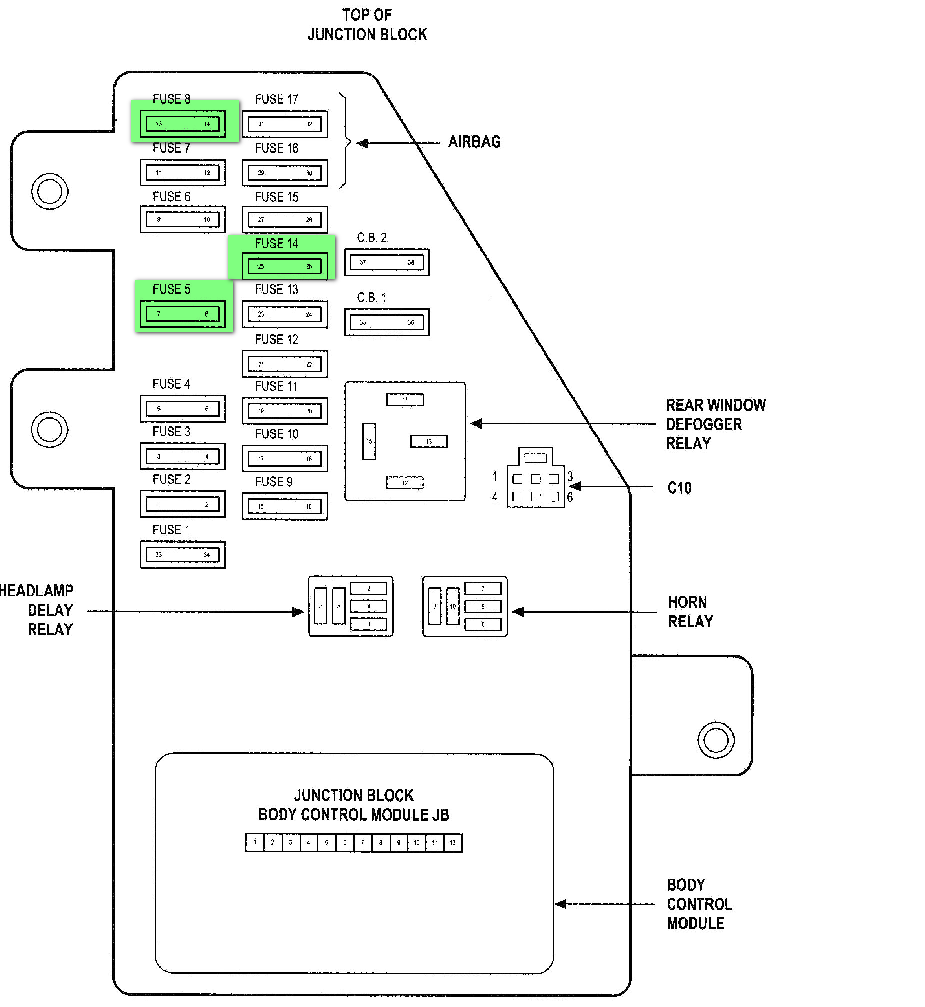 30 2001 Dodge Durango Radio Wiring Diagram - Wiring ...