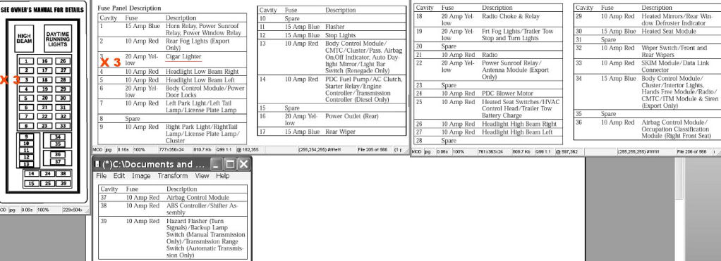 Jeep Wrangler Jk 2006 2018 Fuse Box Diagrams Youtube