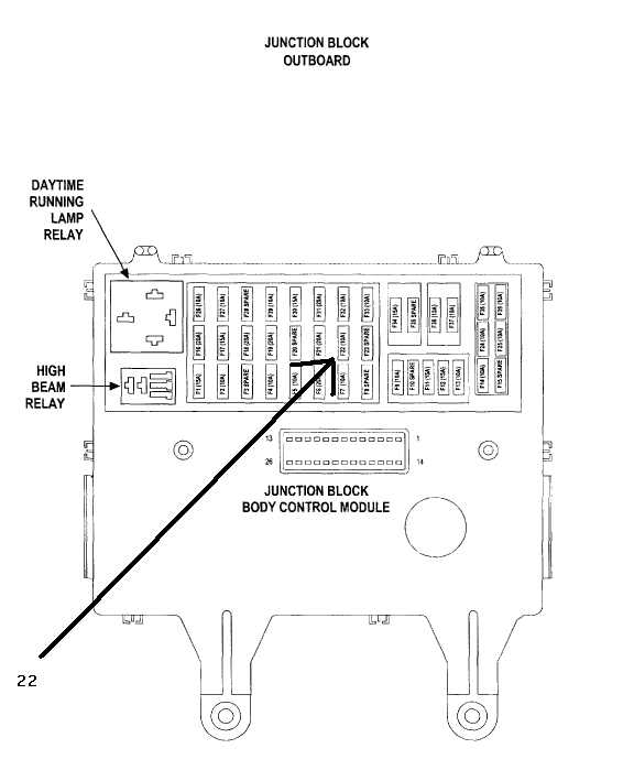 2004 Jeep Liberty Fuse Box Diagram