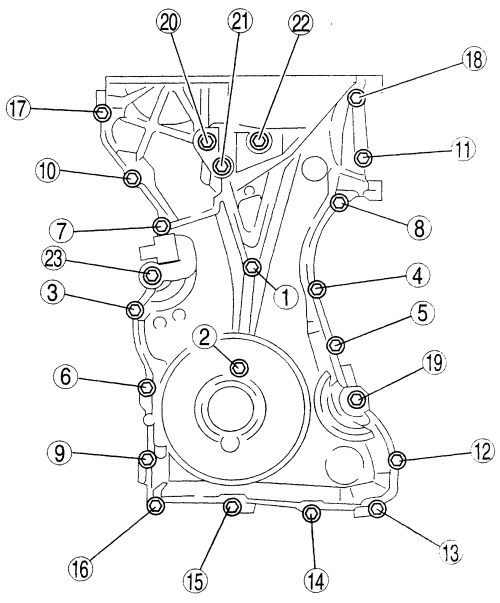 2004 Mazda 6 Timing Chain