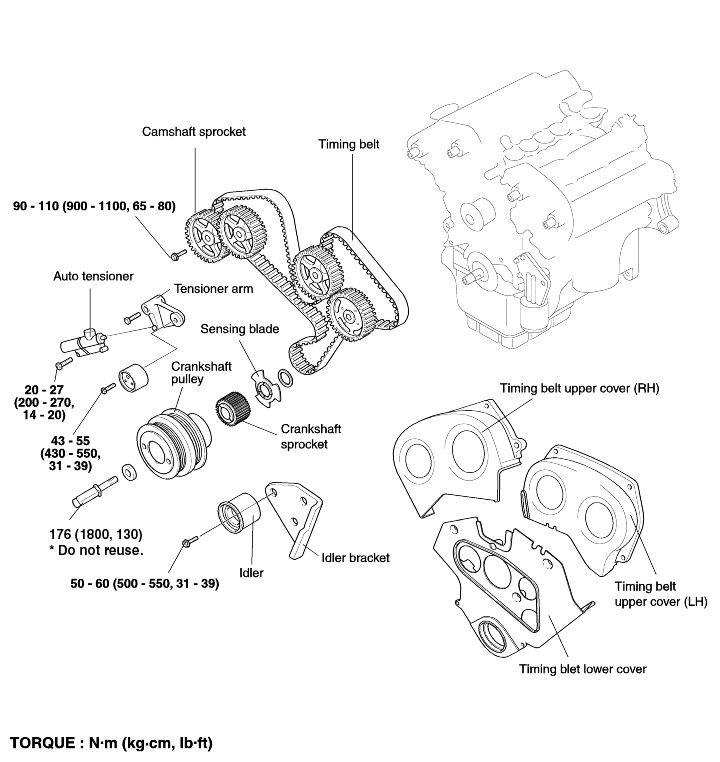 2005 Kia Sorento Engine Diagram