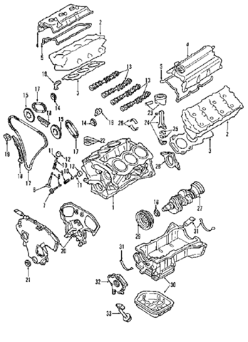 2005 Nissan Murano Engine Diagram