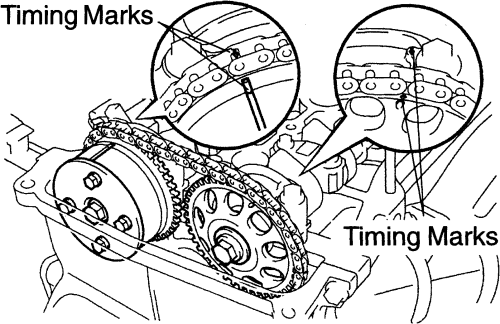 2005 Toyota RAV4 Engine Timing Chain Guide Tension Side (Cloyes)