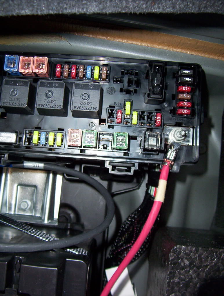 2006 Dodge Charger Fuse Box Location