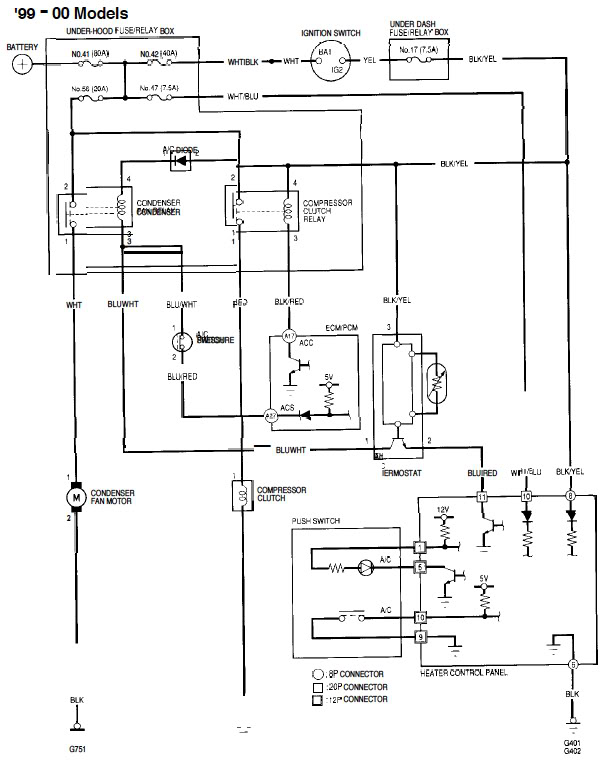 civic wiring diagram 2003