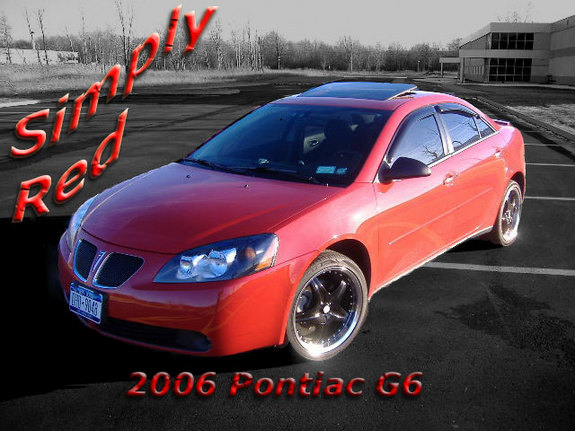2006 Pontiac G6 Red